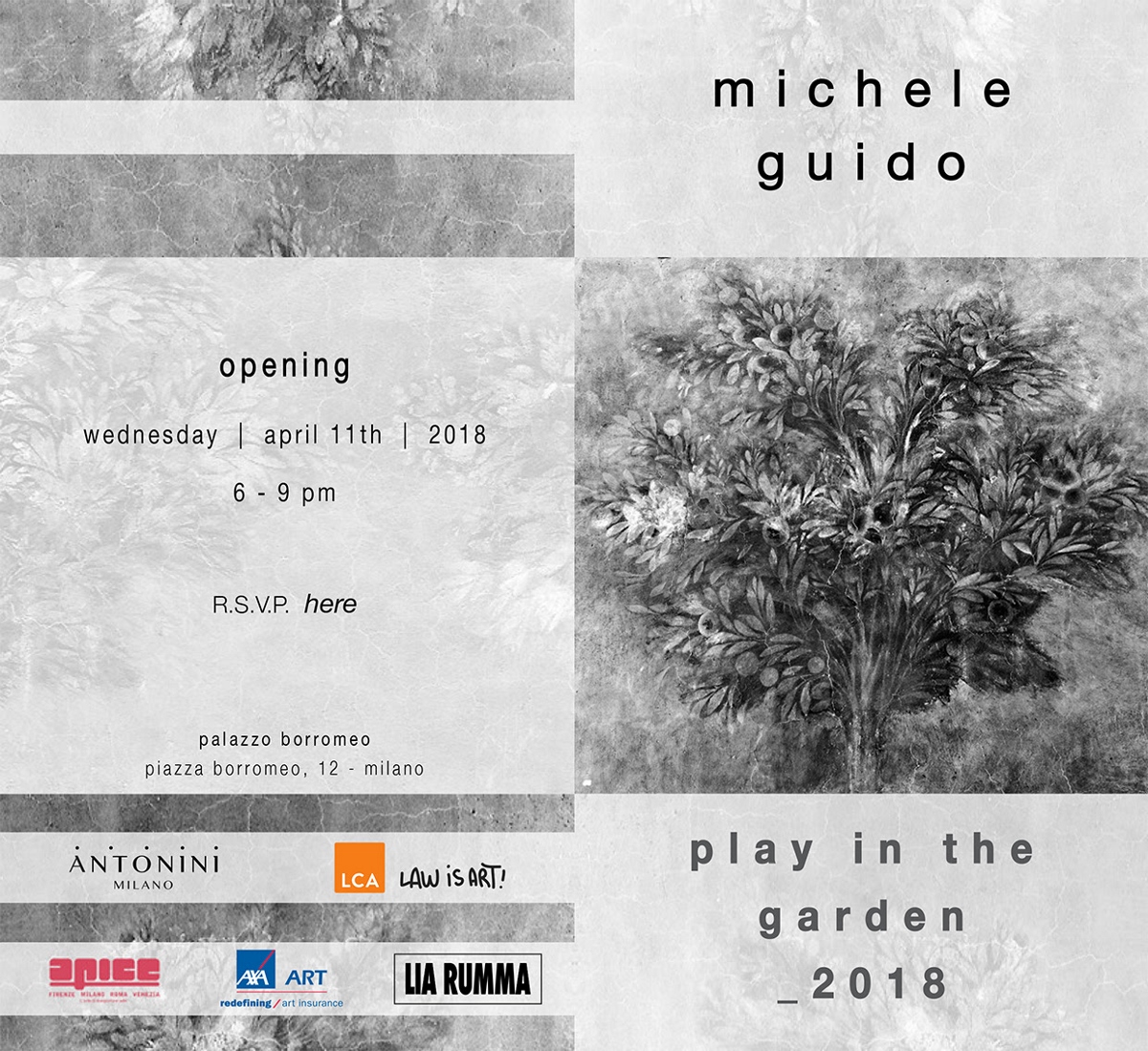 Michele Guido - Play in the garden _ 2018